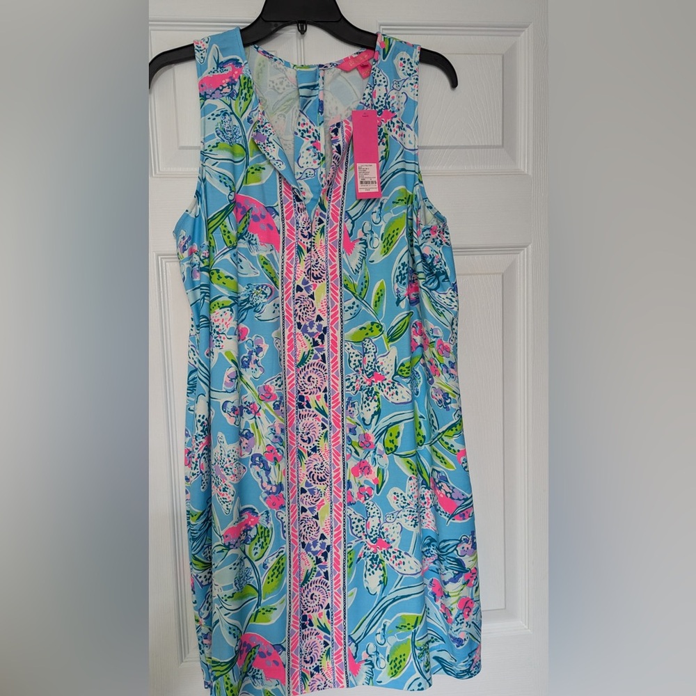 Vibrant Floral Lily Dress